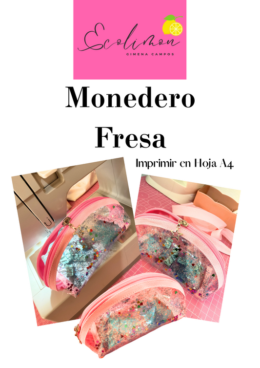 Monedero Fresa