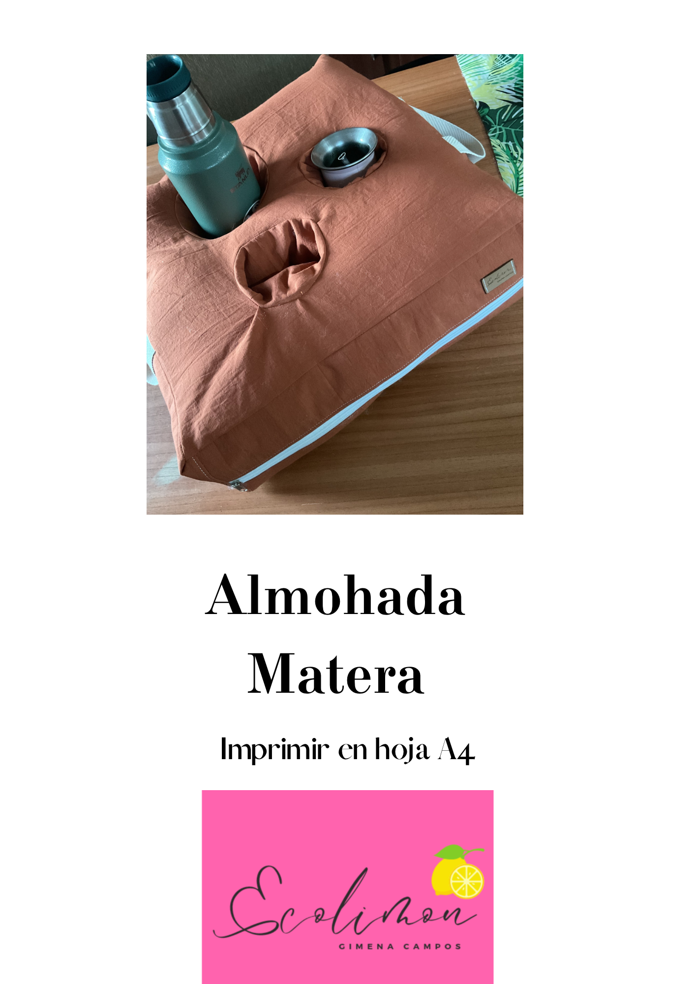 Almohadón Matero